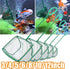 Quaziret Skimmer 3/4/5/6/8/10inch Fine Mesh Fish Net for Fish Tank - Aquarium Net Scoop, Aquarium Net with Plastic
