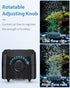 Uniclife Dual Outlet Aquarium Air Pump for 5-200 Gallon Fish Tank with Accessories