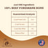 (10-12 inch, 1 Count) 100% Natural Beef Foreshank Bone for Dogs - USA Sourced and Made - Single Ingredient
