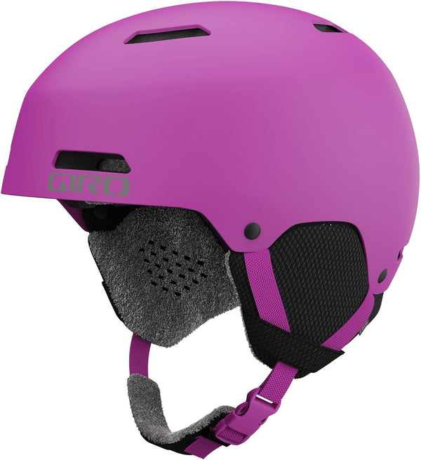 Giro Crue Youth Snow Helmet - Matte Berry, Size M (55.5-59cm)