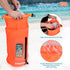 Hikeen Swim Buoy with Dry Bag 20L - Waterproof Touchscreen Swim Safety Float for Open Water Swimmers and Triathletes