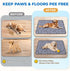 2 Pack 48''x60'' 8 Fostanfly Non-Slip Washable Pee Pads for Dogs, Extra Large Ultra-Absorbent and Leak-Proof Reusable