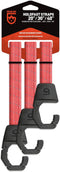 GEAR AID Holdfast Bungee Strap, Organize Garage Gear for Biking, Camping, Hunting, Exercise, Orange Reflective