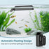0.6 Inch hygger Aquarium Magnetic Glass Clean Tool, Algae Scraper for Thick Fish Tank Floating Scrubber Brush with Two