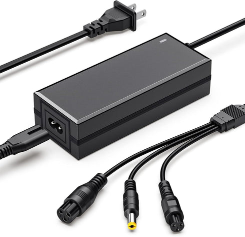 nvmw 3 in 1 Replacement Charger for 2A 42v/36v 3 Claw (8mm/12mm) Female