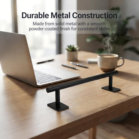 Professional Fingerboard Flat Rail Premium Solid Steel Construction Deck Ramp Skateboard Obstacle Powder Coated Finish