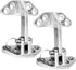 Long Reach Stainless Hatch Hinge, Heavy Duty Marine Grade 316 Hinge with Removable Pin for Yacht Hardware
