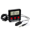 Digital Reptile Thermometer and Humidity Gauge, Remote Probes for Terrarium, Hygrometer, Thermo Humidor