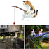 Black Cartoon Fishing Cat Ornaments for Fish Tank Landscaping, Aquarium Accessories, Home Office Decorations, Thematic