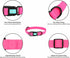 Waterproof Dog Collars, Rubber Anti-Odor, Durable Adjustable Collars for Small, Medium, Large Dogs, Easy Clean with