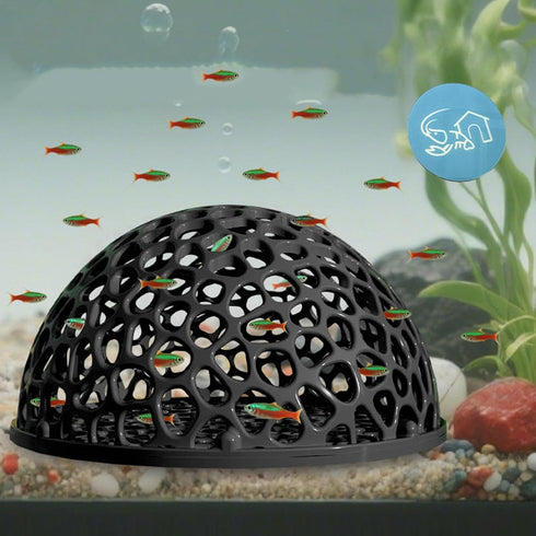 Generic Shrimp Breeding Cave, Aquarium Fish Decoration, Small Fish Shelter Betta Resting Cave, Aquarium Hiding Place