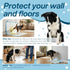 Ysoritha 15 (Clear-15 Puppy Potty Pad Wall Holder Clips, Pcs Dog Pee Pad Wall Holder Prevents Male Dog Leg-Lifting