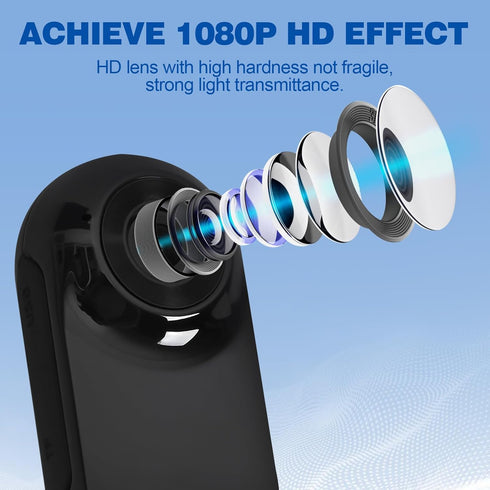 1080p HD Cat Dog Pet Camera Collar with Video Recording Sports Camera Baby Monitor No WiFi Indoor/Outdoor All