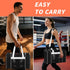 doksmeria MMA, Boxing Gym Duffle Bag, Breathable Mesh Gym Bag for Boxing Gear | Wet Pocket, Privacy Pocket & Removable