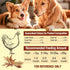 Aovrmuz Dehydrated Chicken Feet Dog Treats Organic Nail-Free High Protein No Addictives Single Ingredient Paws All