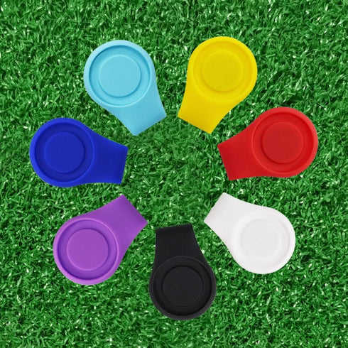 Myartte Pack of 3 Golf Ball Marker Hat Clip with Strong Magnetic Closure - Great Gift for Women Men Golfer