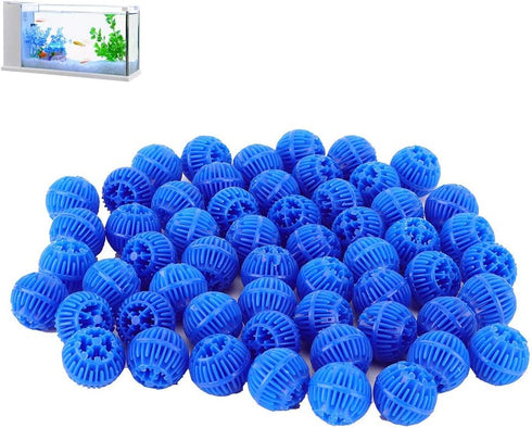 Balls Filter Media - 500ml Aquarium Filter Ball for Freshwater and Seawater (Diameter 22mm/0.87inch)