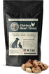 Oregon Trail Treats Freeze Dried Chicken Hearts 4oz - Premium Single Ingredient Cat & Dog Treats, Made in USA