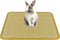 DYAUS Bunny Scratch Pad, Natural Sisal Rabbit Scratching Mat for Claws and