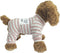Dogs PJS Clothes for Small Dogs - Girl Puppy Pajamas Long Sleeved Onsie Warm Coats Jumpers Outfits