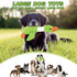 Dog Plush Toys for Large Dogs, Durable Squeaky Duck Chew Toys for Small Medium Large Breed Puppies