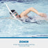 ZIONOR Snorkel Lap Swimming Training Diving Snorkeling Comfortable Mouthpiece with One-Way Purge Valve for Pool Open