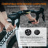 RAVEMEN FR160 Compatible with Garmin Cycling GPS Computer - IPX6 Waterproof Bicycle Front Light with 6 Modes