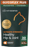 VetriScience Ultimate Strength Healthy Hip & Joint Chews, GlycoFlex Glucosamine, Chondroitin and
