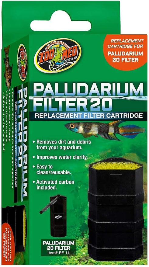 Zoo Med ZML CRTRDG FLTR PALUDARIUM 20