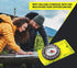 TurnOnSport Orienteering Compass - Advanced Scout Compass for Hiking, Camping, and Backpacking