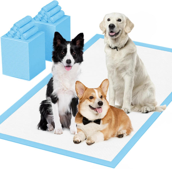 Puppy Pee Pads for Dogs, 28"x44", 40 Count, Extra Large Leak-Proof & Super Absorbent Disposable Training Pads