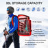 Hamish Ski Boot Bag - 50L Waterproof Backpack for Ski Boots, Snowboard, Helmet, Goggles & Accessories