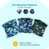 3 Packs Pet Soft Dog Belly Band | Reusable Male Dog Diapers | Washable Belly Wraps for Male Dogs (Army, L)