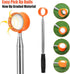 Golf Ball Retriever Telescopic, 12Ft Aluminum Alloy Tool for Water, Easy Grab Ball for Golf Gifts