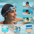 Firesara Fabric Swim Cap, High Elasticity for Long Short Hair, Breathable Swim Caps for Women Girls Men Kids