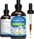 Pet Wellbeing Calming Care for Cats - Veterinarian-Formulated Herbal Supplement, 4 oz (118 ml)