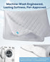 >0.5, 56 82 Inch KASBAH Dog Cooling Blanket & Mat, Waterproof Pet Blankets for Couch, Bed and Car Seat, Washable