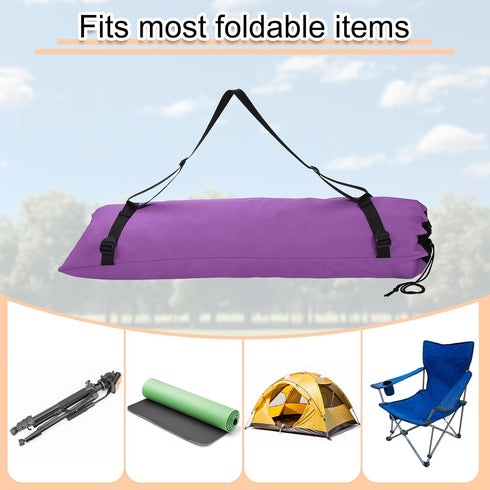 48" HARFINGTON Camping Chair Replacement Bag Folding Chair Carry Bag Oxford Cloth Storage Tent Bag with Shoulder Strap