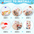 24Sets 24 24 Gone Fishing Birthday Party Favors Fishing Themed Candy Little Tackle Boxes with Red White Floater Go Fish