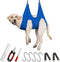 Guzekier Dog Grooming Hammock for Medium Dogs, Pet Grooming Supplies Kit with Nail Clippers, Trimmer, and File