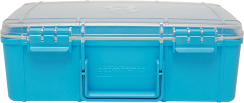 geckobrands Waterproof Dry Box Storage Case - Watertight & Airtight Dry Box for Phone and Wallet