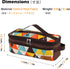 TRIWONDER Camping Travel Cookware Organizer Bag Cooking Utensils Storge Portable Pouch for Outdoor Barbecue Camping Cooking Spoon Chopsticks Organizing (Brown)