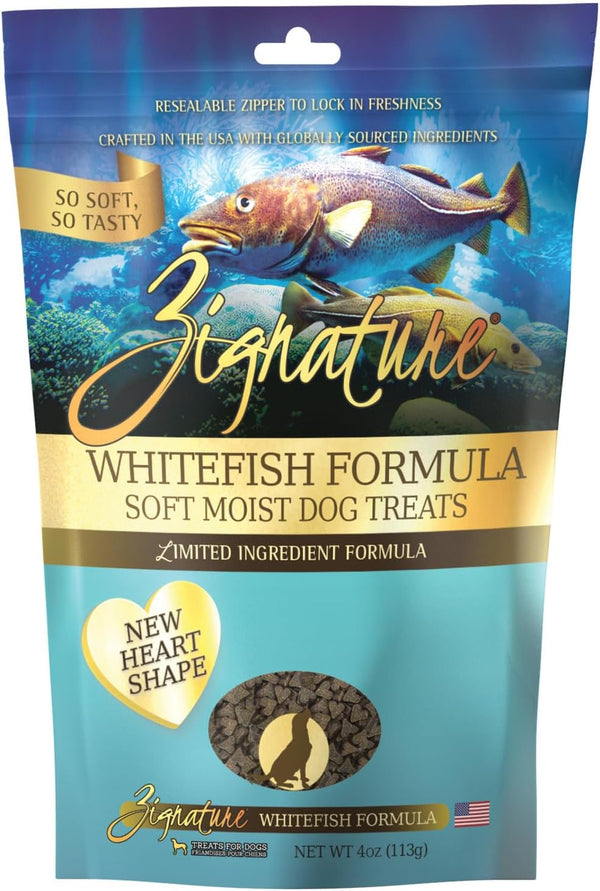 Zignature Whitefish Soft Moist Treats for Dogs