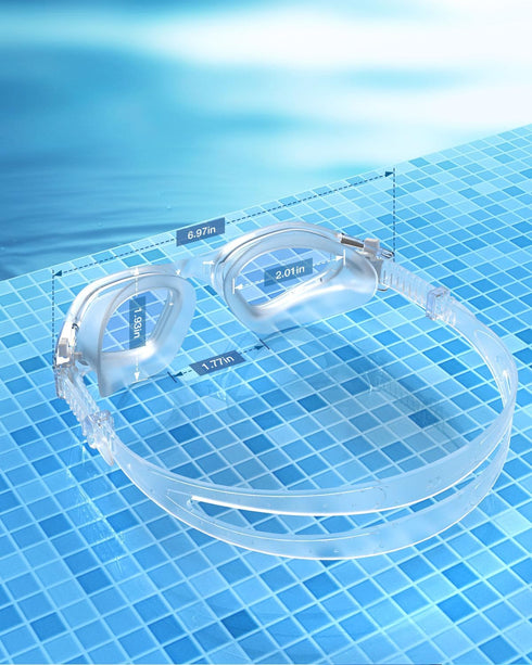 ZIONOR G1 SE Swim Goggles - Anti-Fog for Adult Men and Women