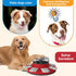 Dog Treat Puzzle Feeder Toys, Interactive Enrichment Toys for Large/Medium/Small Dogs, Slow Feeder