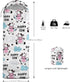 Bags,3 QOOMO Heart Butterfly Camping Sleeping Season Warm & Cool Weather,Lightweight,Waterproof Sleeping Bags