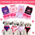 2 Pieces Dog Dresses for Small Dogs, Cute Girl Dog Dress for XS Puppies, Summer Clothes Apparel for Dogs and Cats