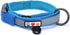 Pawtitas Lumberjack Padded Martingale Collar for Dogs, XS Blue, Soft Neoprene, Reflective Band for Visibility