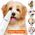 Trimmer- Veeconn Dog Clippers Grooming Kit Hair Clipper-Low Noise Paw Rechargeable - Cordless Quiet Nail Grinder Shaver