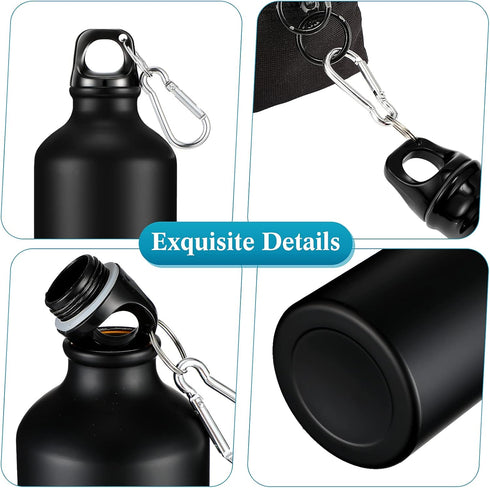 Gejoy 12 Pcs Lightweight Aluminum Water Bottle 24 oz - Thank You Appreciation Gifts for Employee Coworker Team